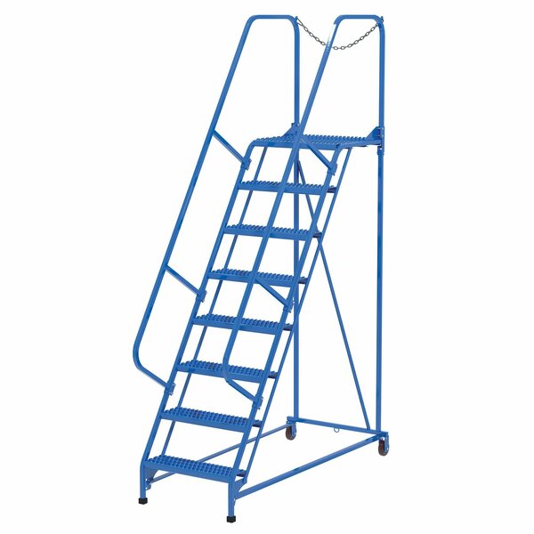 Vestil 110 H Steel Maintenance Ladder, 8 Steps LAD-MM-8-G